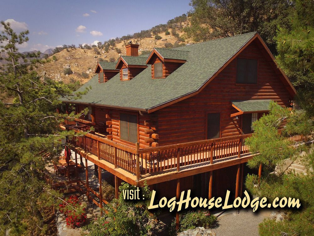 The Log House Lodge Three Rivers Extérieur photo