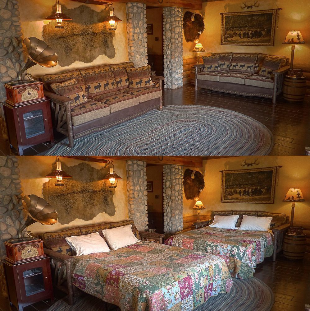 The Log House Lodge Three Rivers Extérieur photo