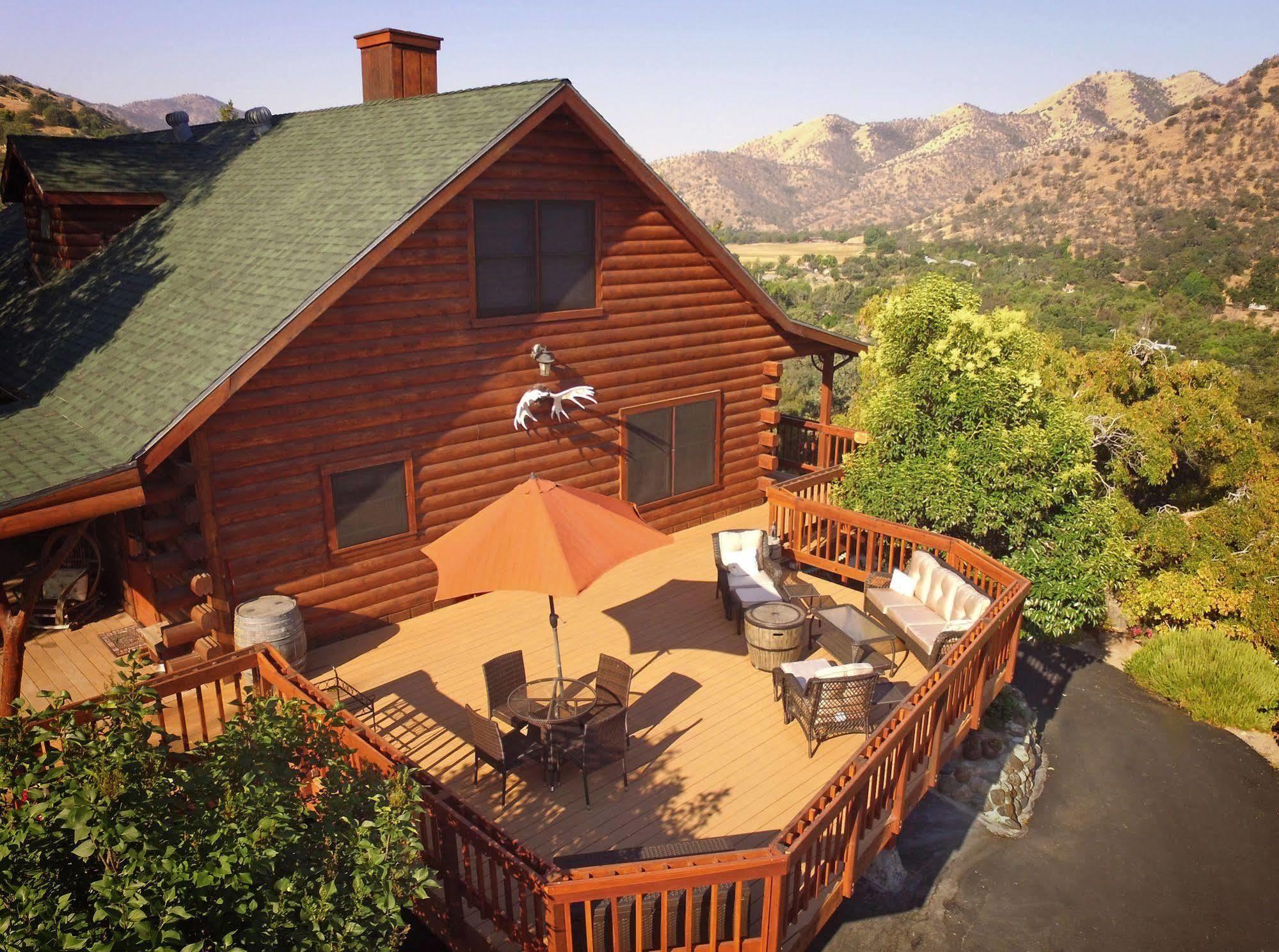 The Log House Lodge Three Rivers Extérieur photo